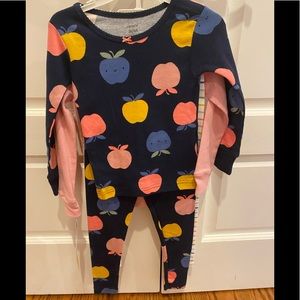 Brand new Carter’s long sleeve PJ sets